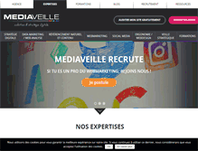 Tablet Screenshot of mediaveille.com